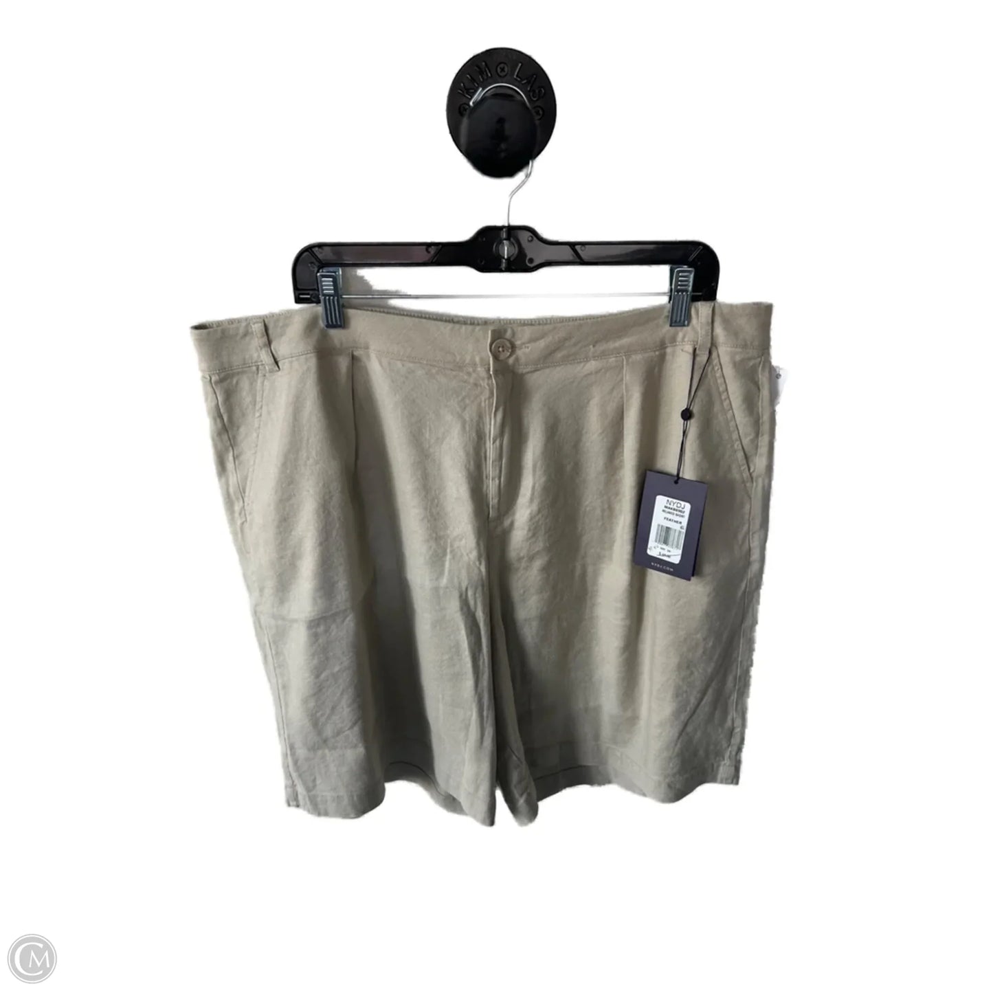 Shorts By Not Your Daughters Jeans In Tan, Size: 16