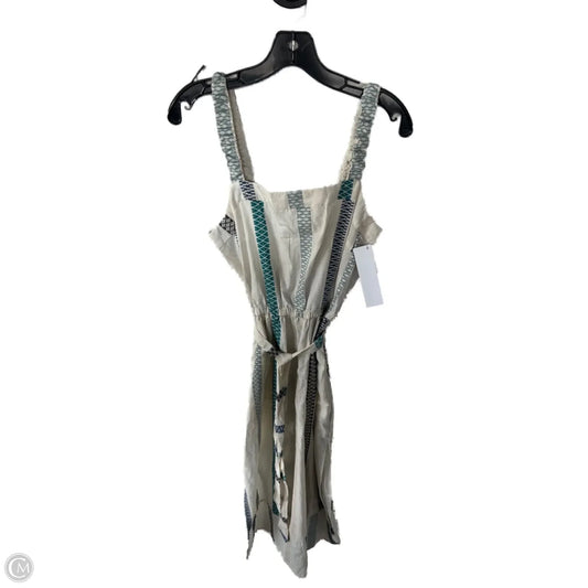 Dress Casual Maxi By Splendid In Blue & Cream, Size: M