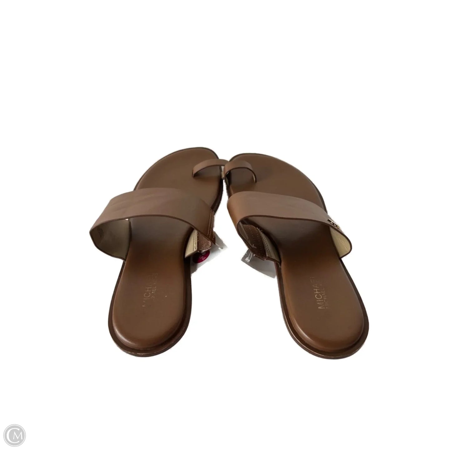 Sandals Flats By Michael By Michael Kors In Brown, Size: 8.5