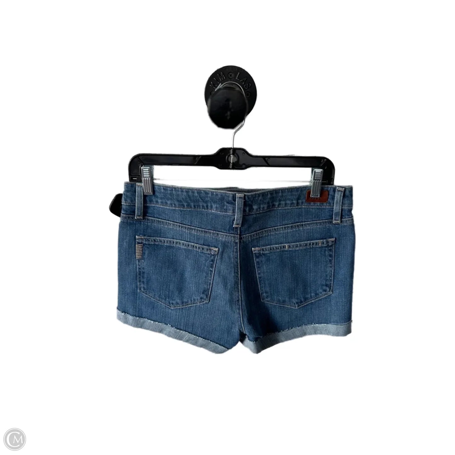 Shorts By Paige In Blue Denim, Size: 4