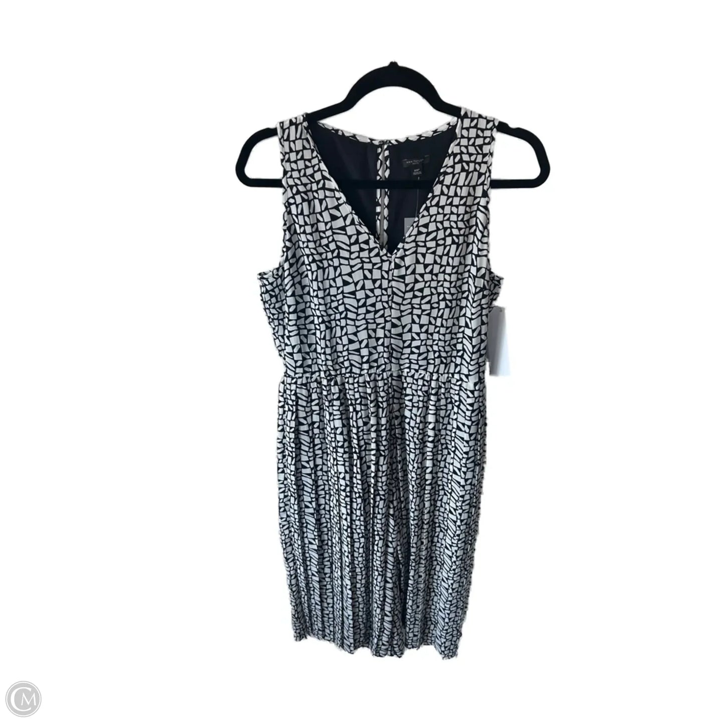 Jumpsuit By Ann Taylor In Black & White, Size: 10p