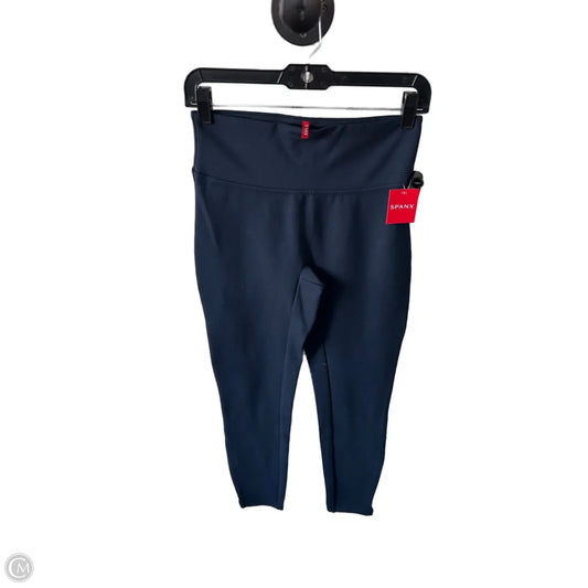 Pants Leggings By Spanx In Navy, Size: 4