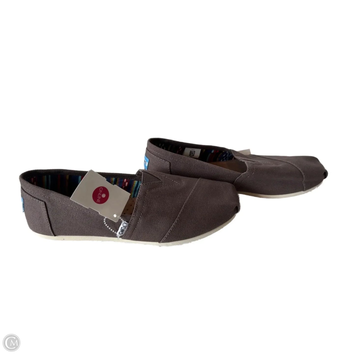 Shoes Flats By Toms In Brown, Size: 9
