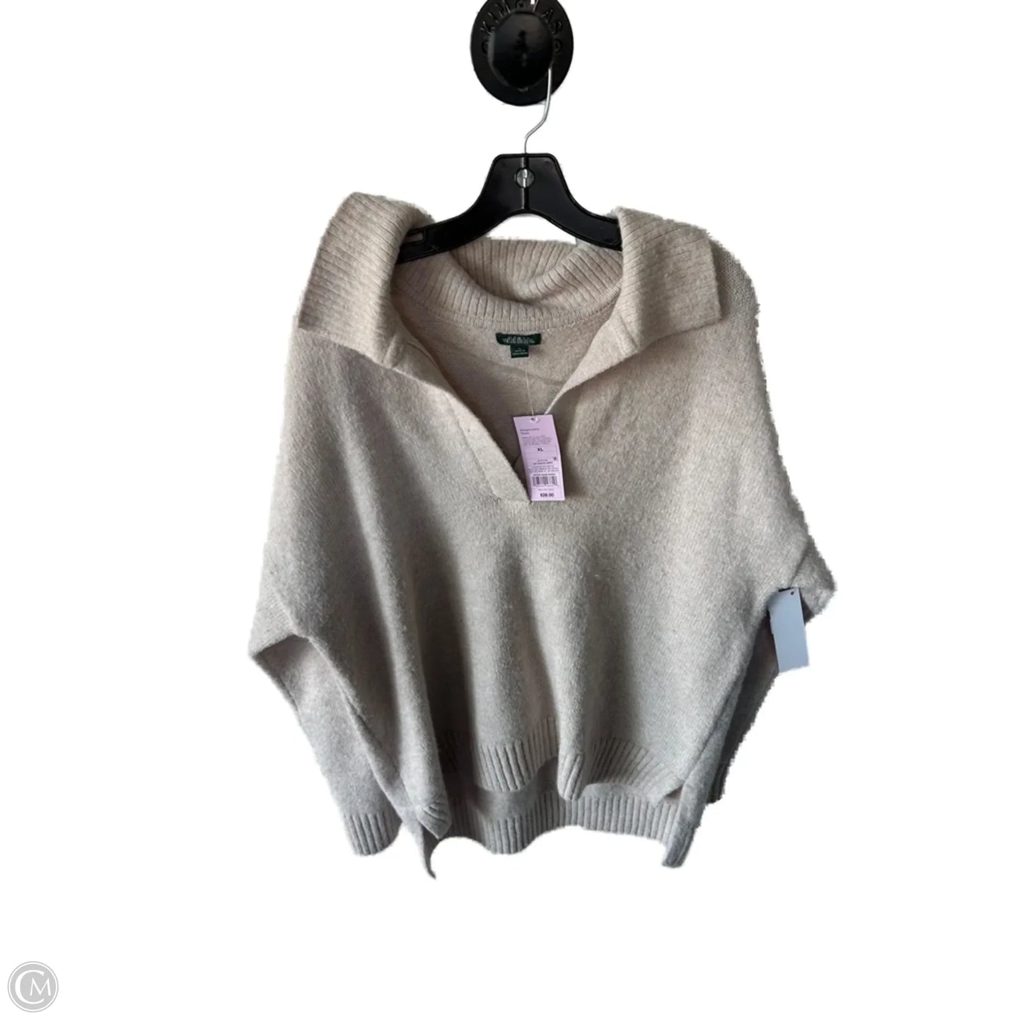 Sweater By Wild Fable In Beige, Size: Xl