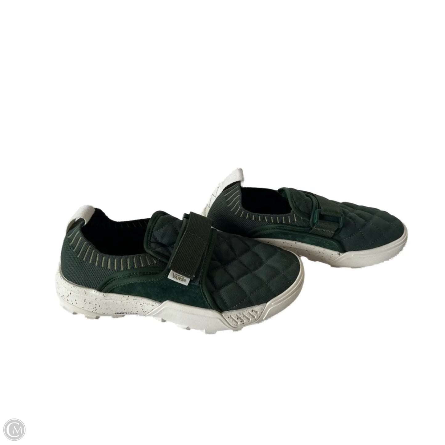 Shoes Sneakers By Vans In Green, Size: 8