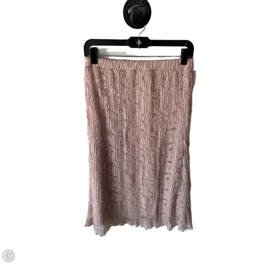 Skirt Maxi By Adrianna Papell In Tan, Size: 4