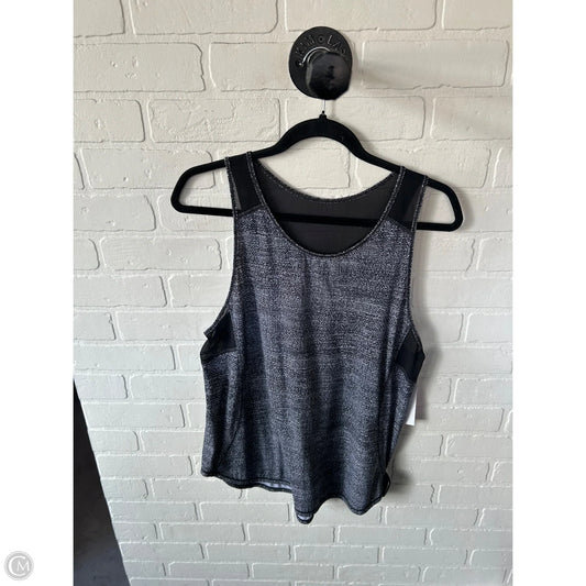Athletic Tank Top By Lululemon In Black, Size: L