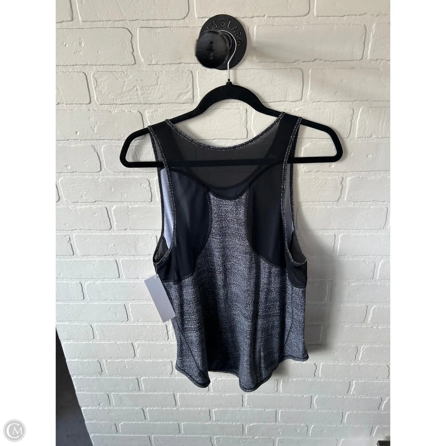 Athletic Tank Top By Lululemon In Black, Size: L