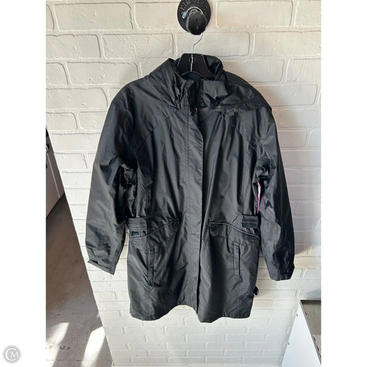 Coat Raincoat By Columbia In Black, Size: Xl
