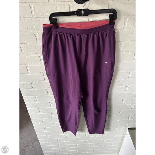 Athletic Pants By Fabletics In Purple, Size: 8