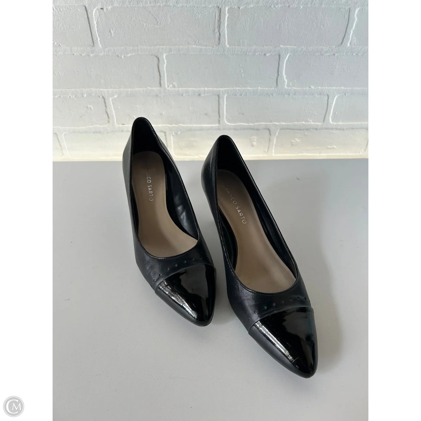 Shoes Heels Stiletto By Franco Sarto In Black, Size: 8.5