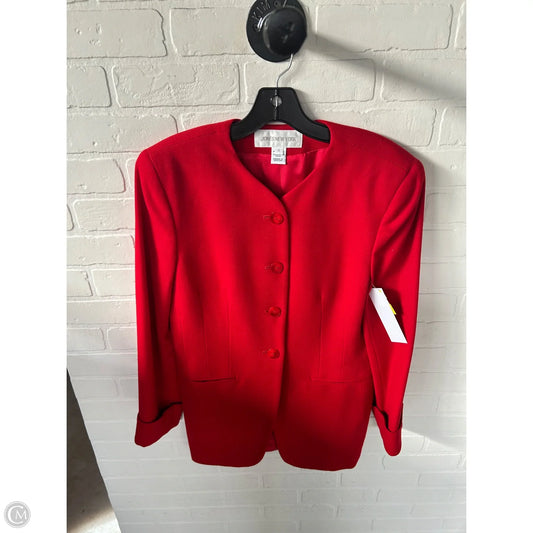 Blazer By Jones New York In Red, Size: S