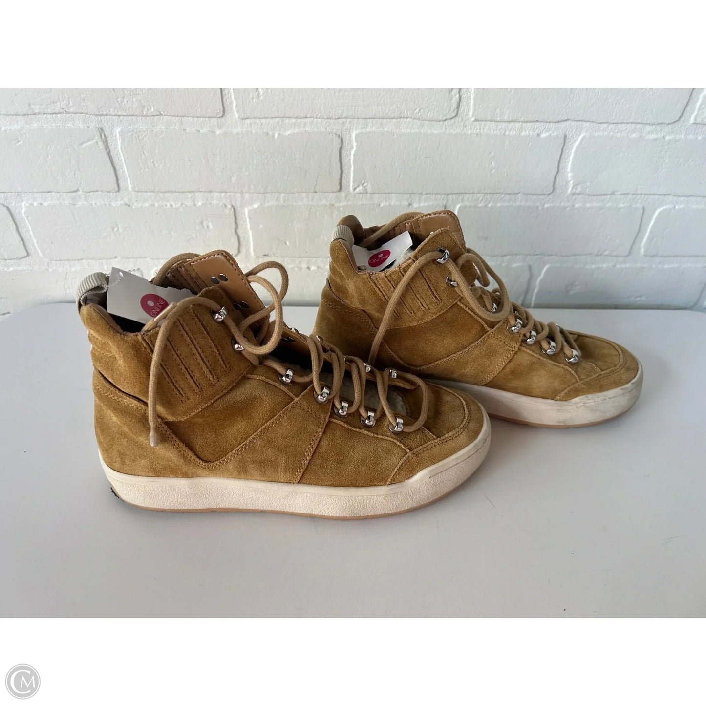 Boots Ankle Flats By Marc Fisher In Brown, Size: 8.5