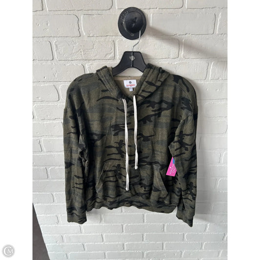 Sweatshirt Hoodie By Sundry In Green, Size: S