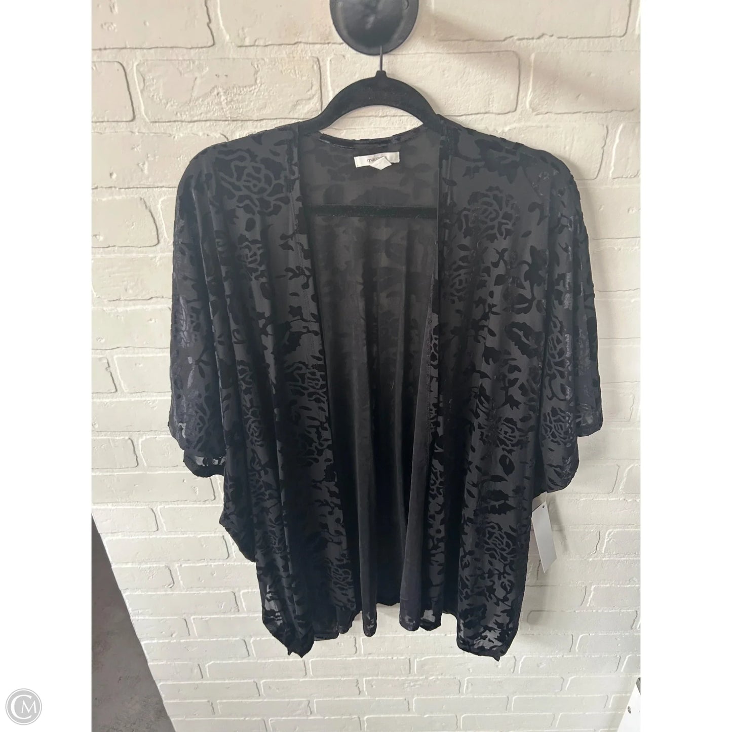 Kimono By Maurices In Black, Size: Osfm