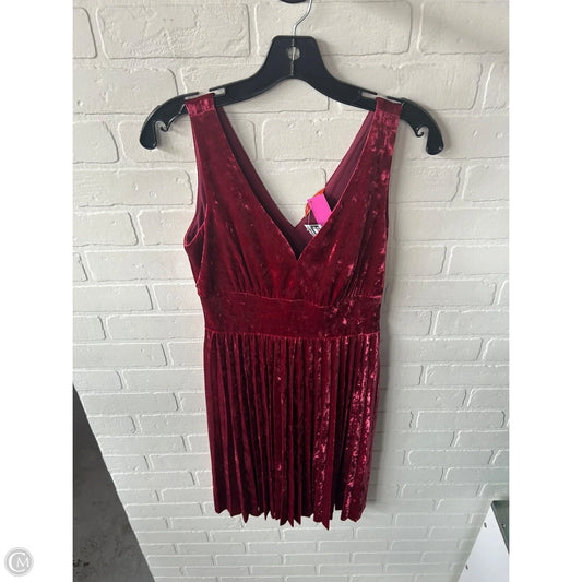 Dress Party Short By Modcloth In Red, Size: S