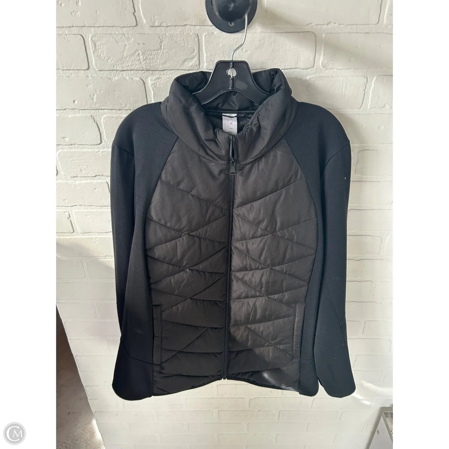 Athletic Jacket By Livi Active In Black, Size: 3x