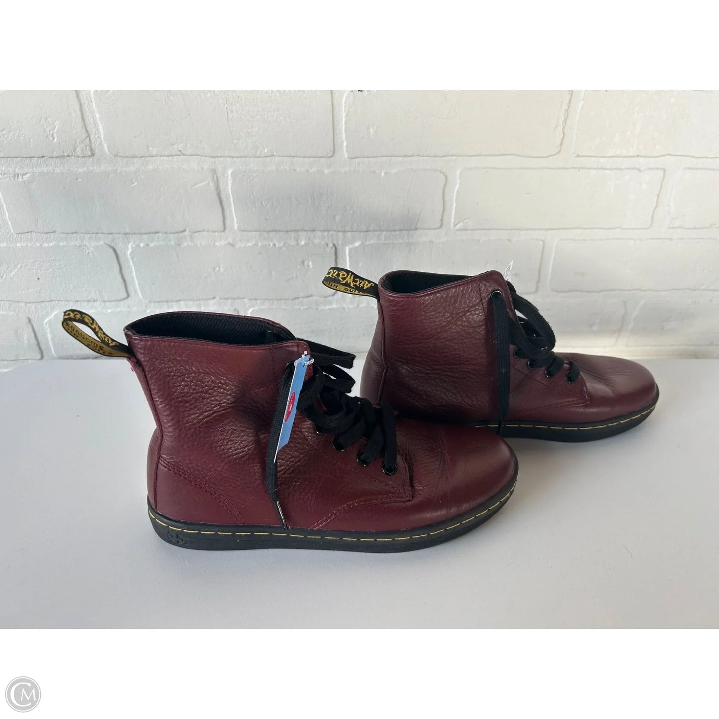 Boots Ankle Flats By Dr Martens In Red, Size: 6