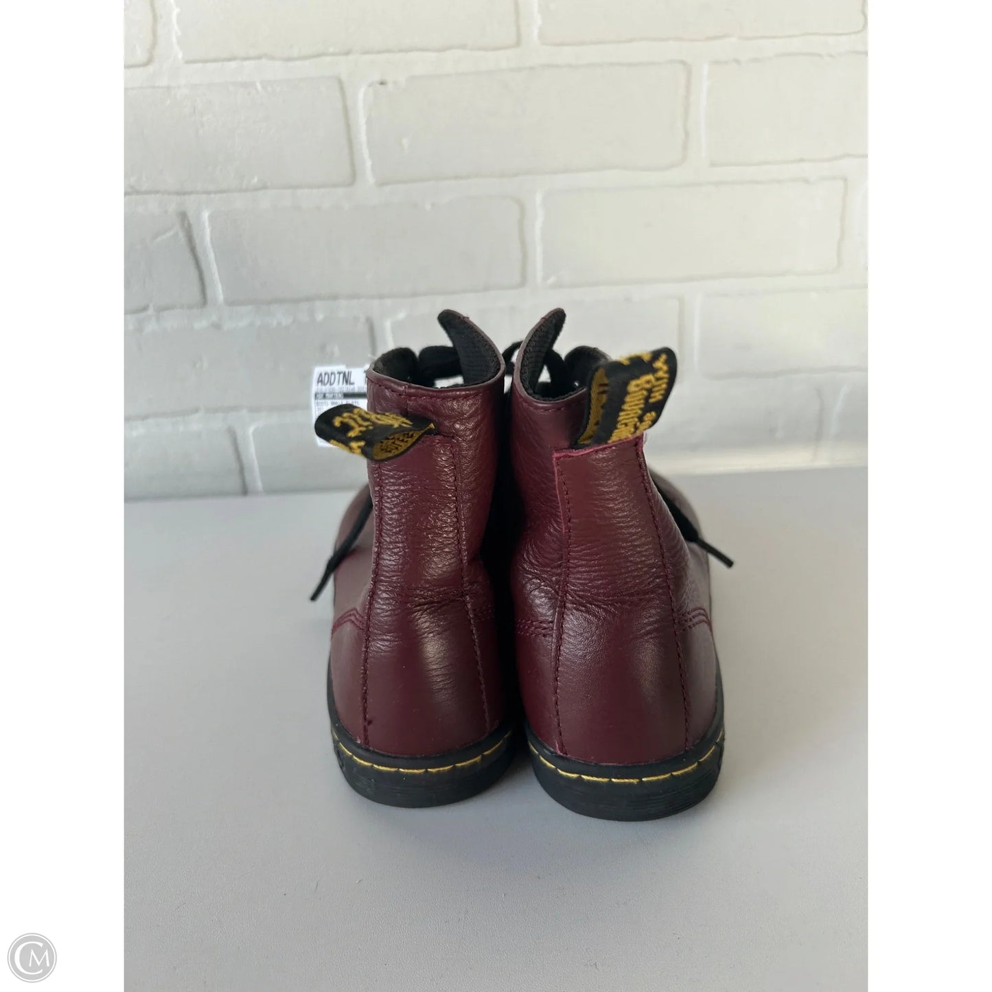 Boots Ankle Flats By Dr Martens In Red, Size: 6