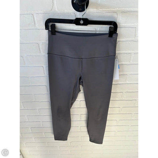 Athletic Leggings By 90 Degrees By Reflex In Grey, Size: 8