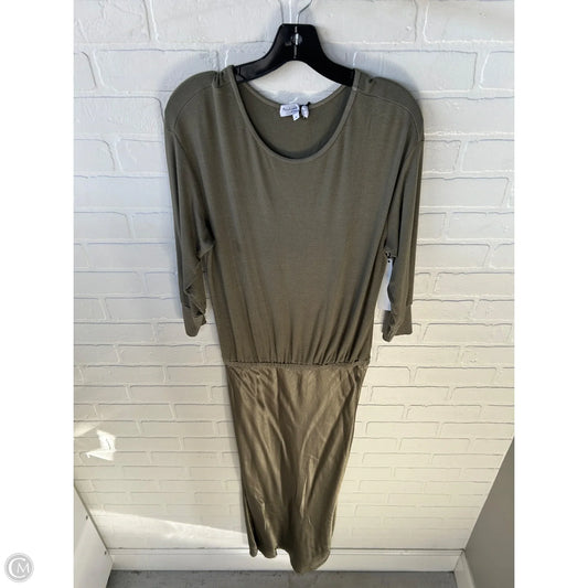 Dress Casual Maxi By Michael Stars In Green, Size: S