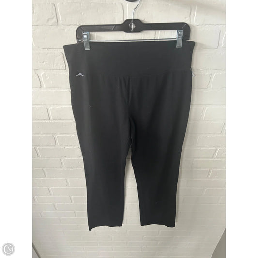 Pants Lounge By Lauren By Ralph Lauren In Black, Size: 12