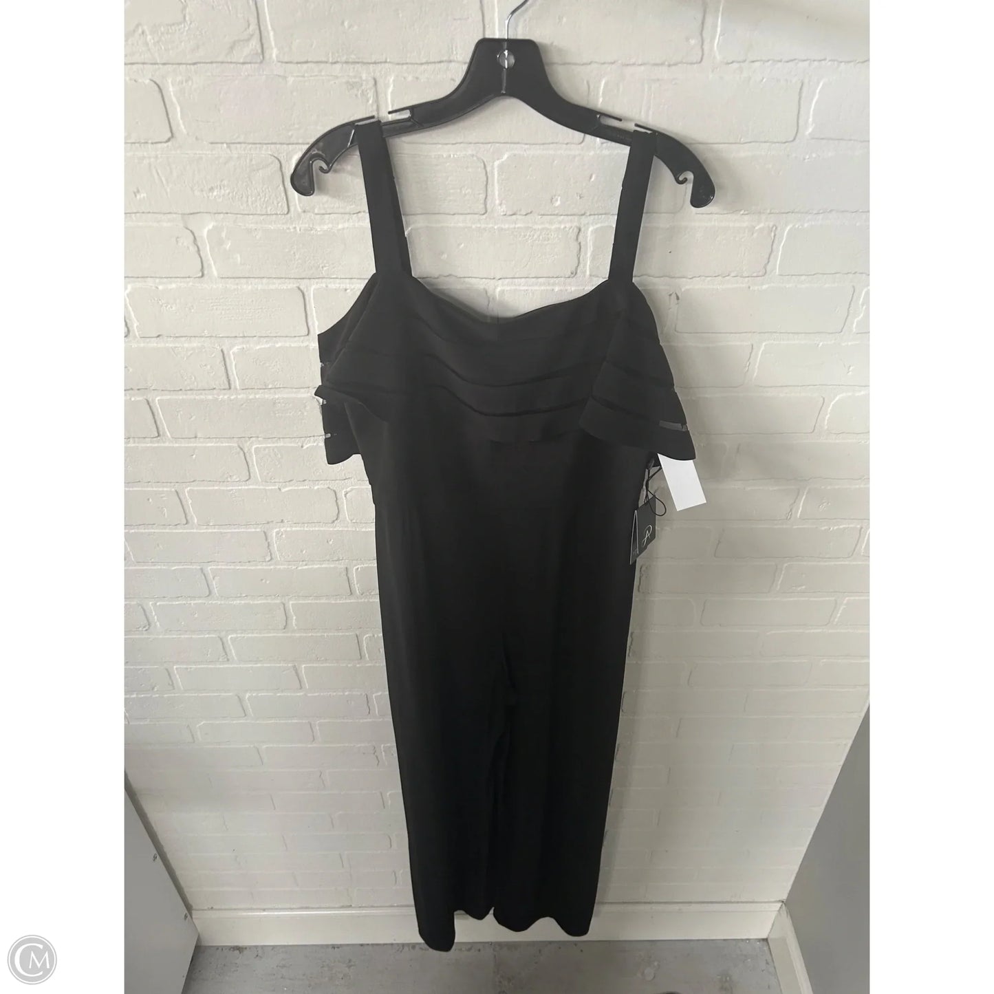 Jumpsuit By Adrianna Papell In Black, Size: L
