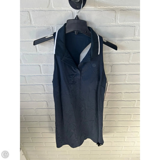 Athletic Dress By Lululemon In Navy, Size: L