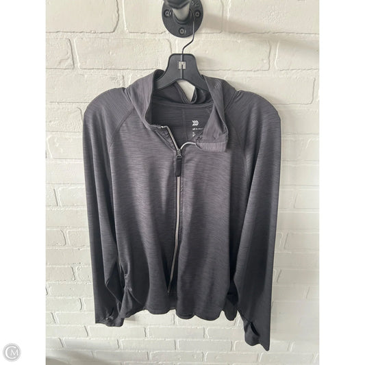 Athletic Jacket By All In Motion In Grey, Size: Xl