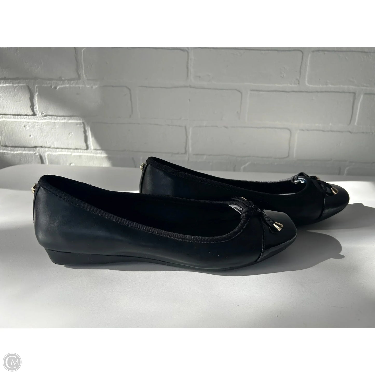 Shoes Flats By Anne Klein In Black, Size: 7.5