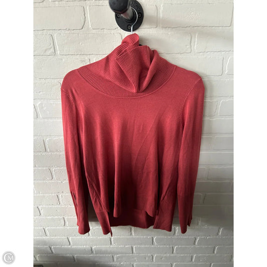 Sweater By Cable And Gauge In Orange, Size: M