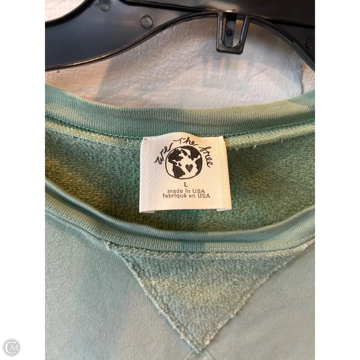 Sweatshirt Crewneck By We The Free In Green, Size: L