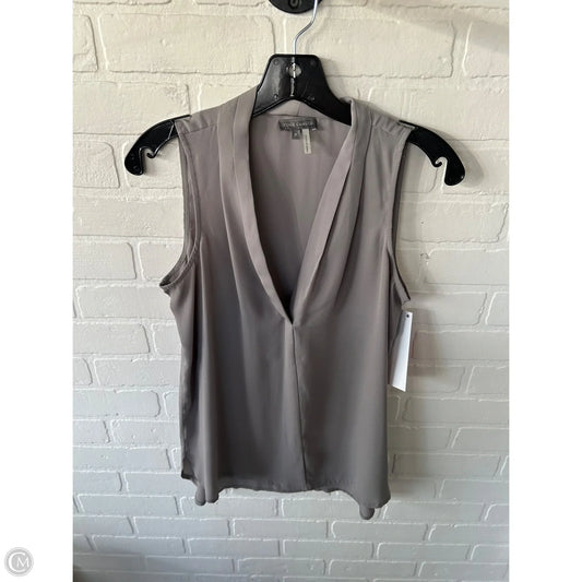 Top Sleeveless By Vince Camuto In Grey, Size: S