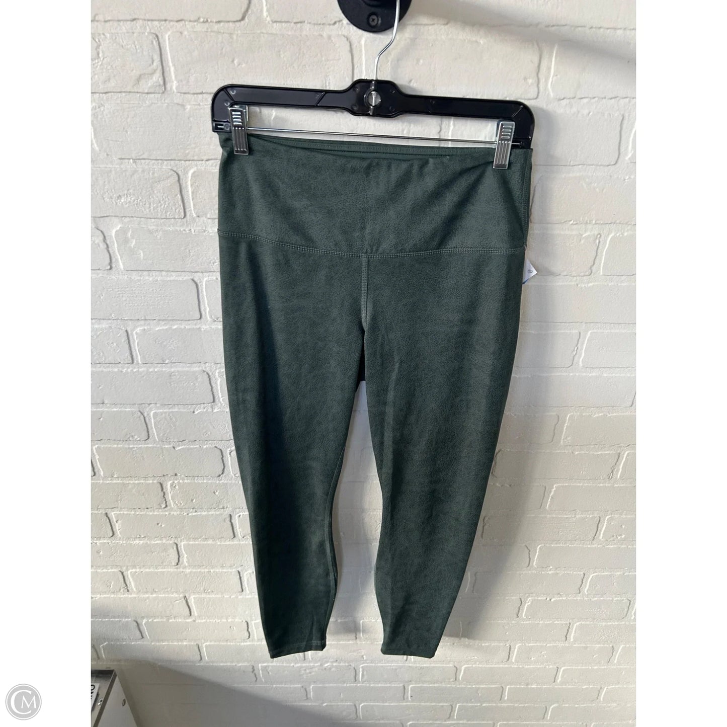 Athletic Leggings By 90 Degrees By Reflex In Green, Size: 8