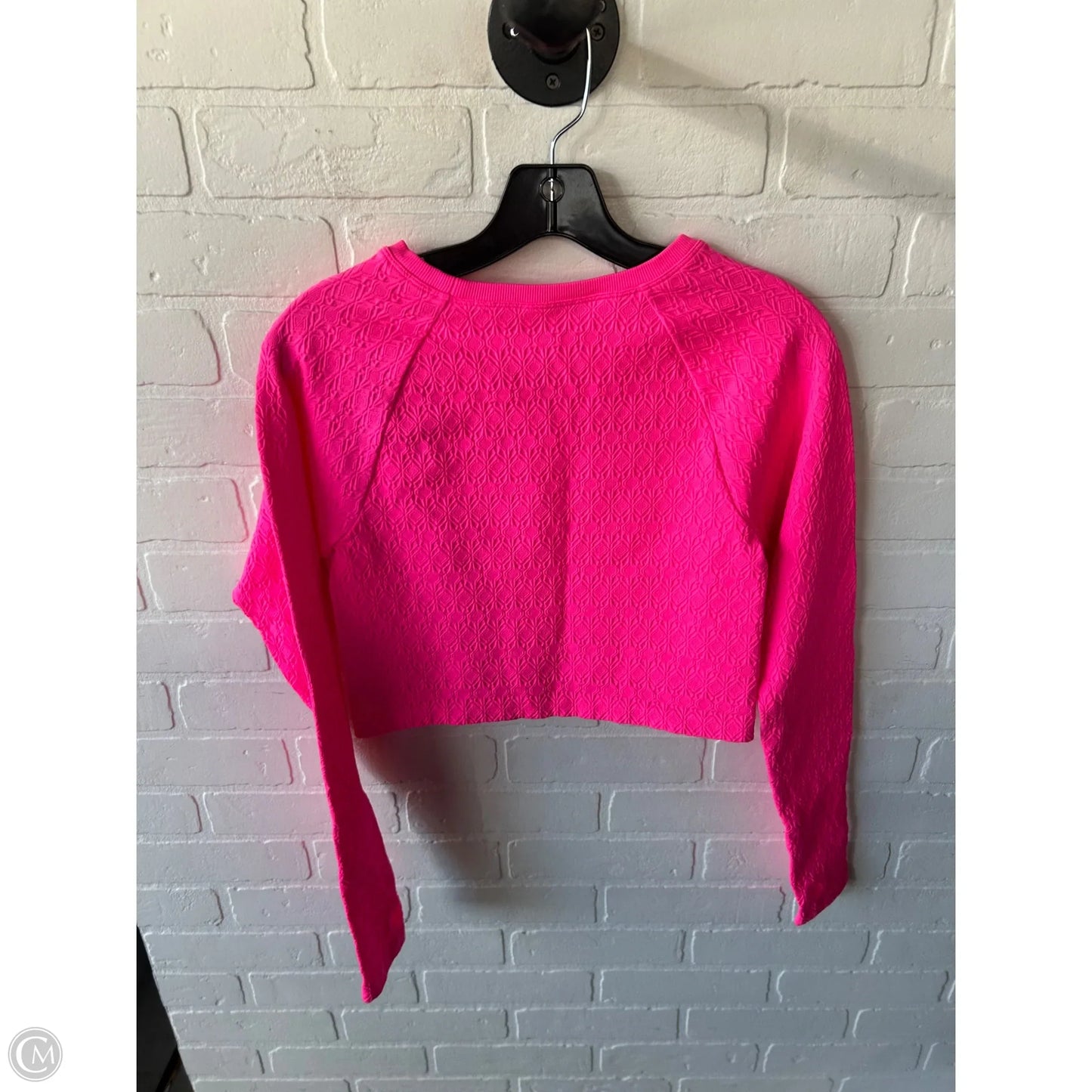 Athletic Top Long Sleeve Crewneck By Joy Lab In Pink, Size: Xl