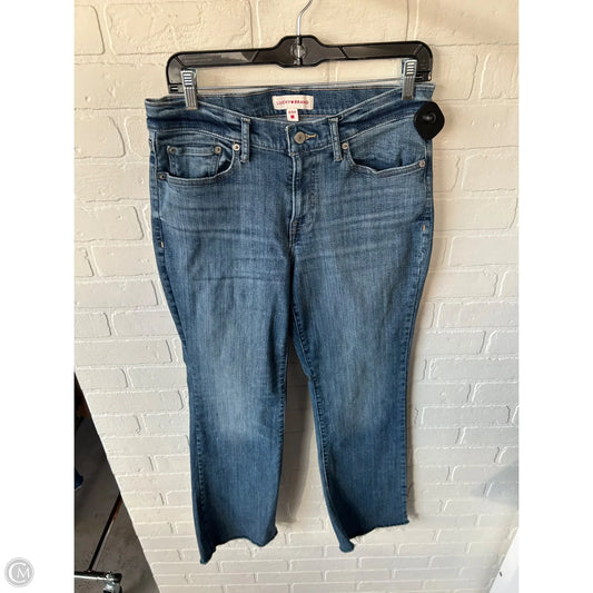 Jeans Boot Cut By Lucky Brand In Blue Denim, Size: 8
