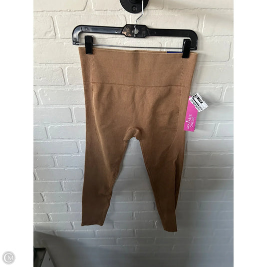Athletic Leggings By Joy Lab In Tan, Size: 8