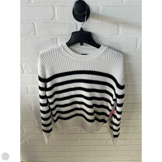 Sweater By Gap In Black & White, Size: Xs