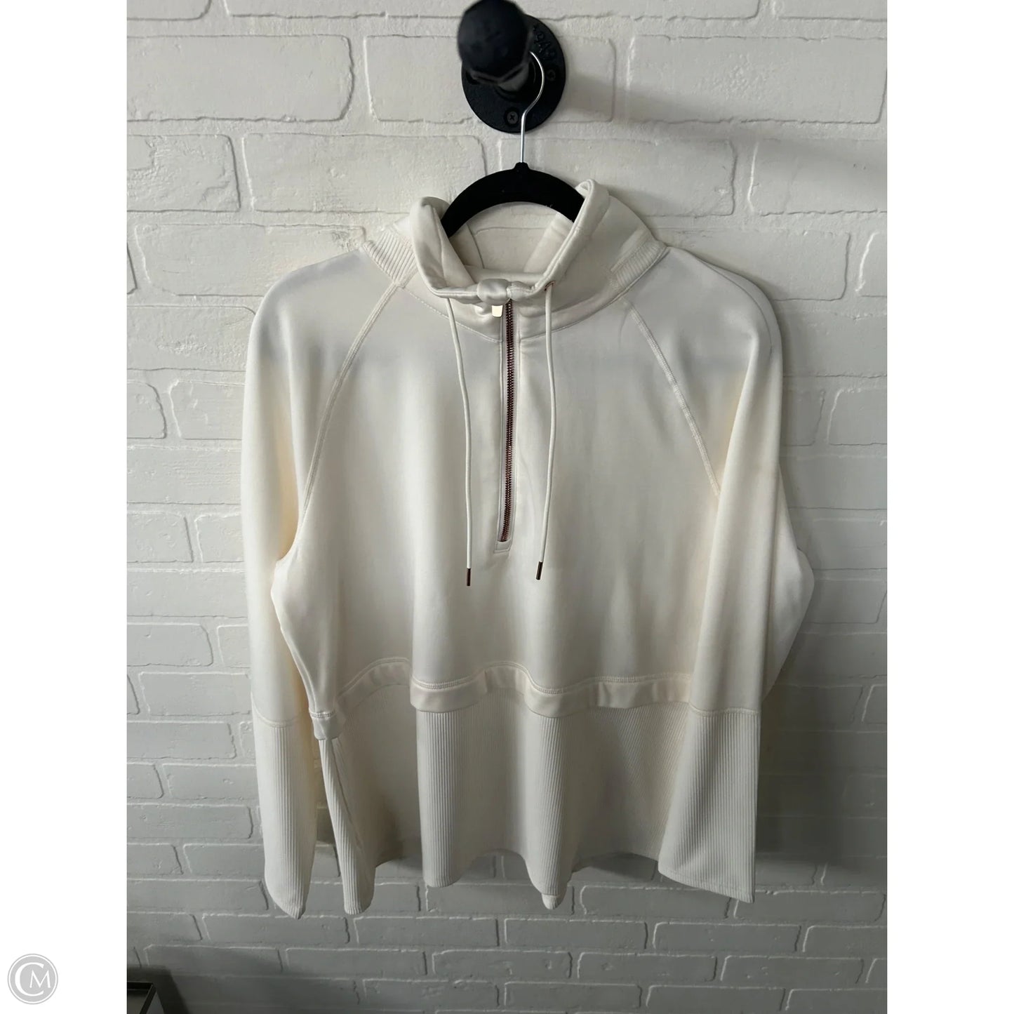 Top Long Sleeve By Avia In Cream, Size: Xl