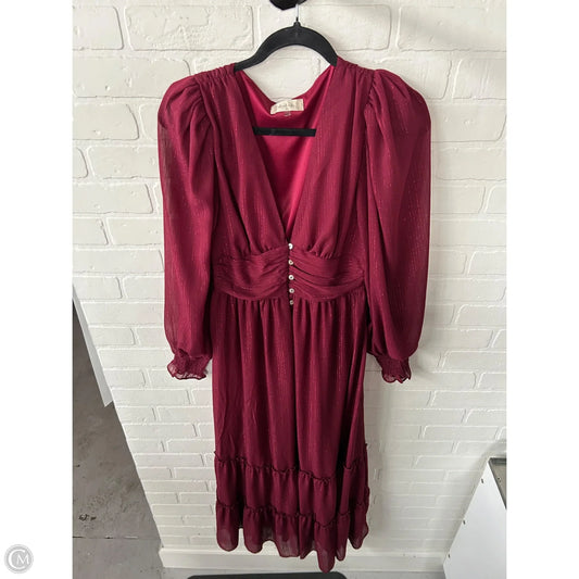 Dress Casual Maxi By Altard State In Red, Size: M