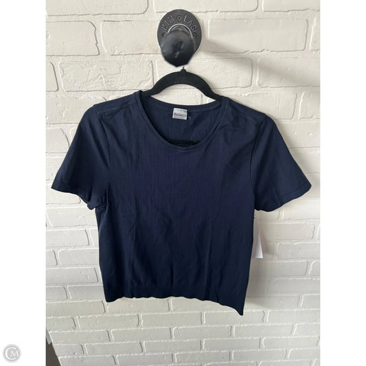 Athletic Top Short Sleeve By Athleta In Blue, Size: M