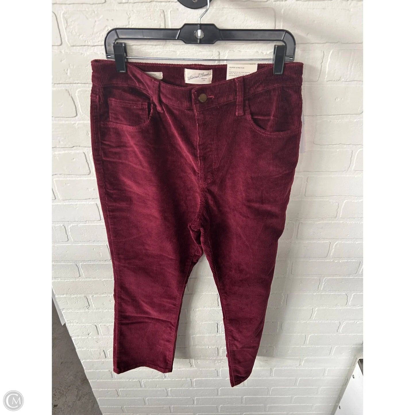 Pants Corduroy By Universal Thread In Red, Size: 12