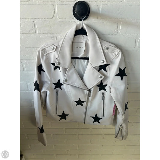Jacket Moto By Blanknyc In Black & White, Size: L