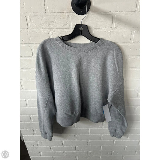 Sweatshirt Crewneck By Madewell In Grey, Size: M