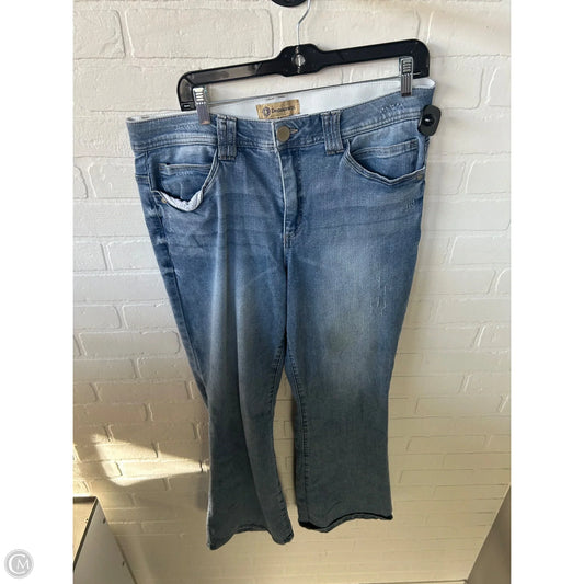 Jeans Boot Cut By Democracy In Blue Denim, Size: 14