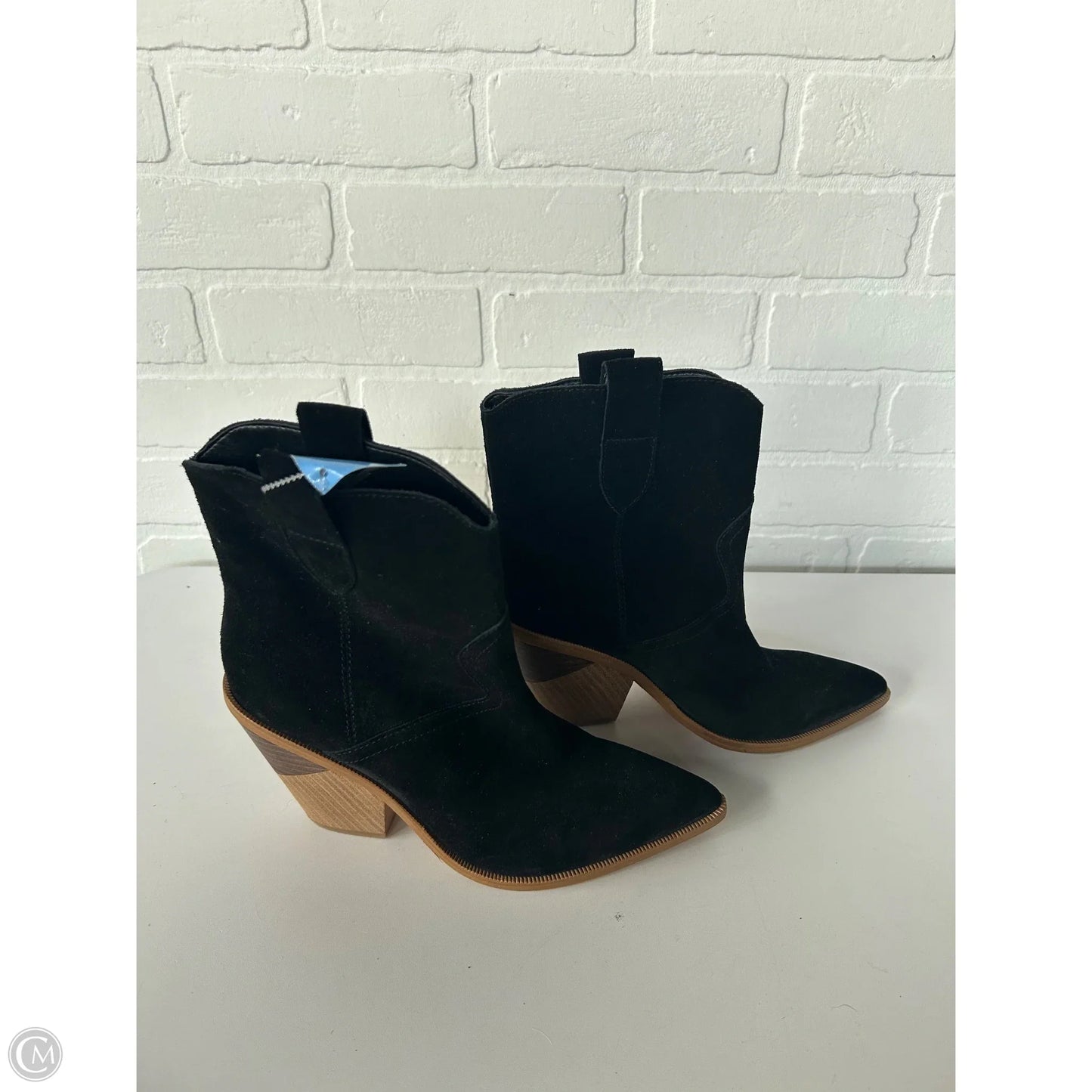 Boots Western By Marc Fisher In Black, Size: 7