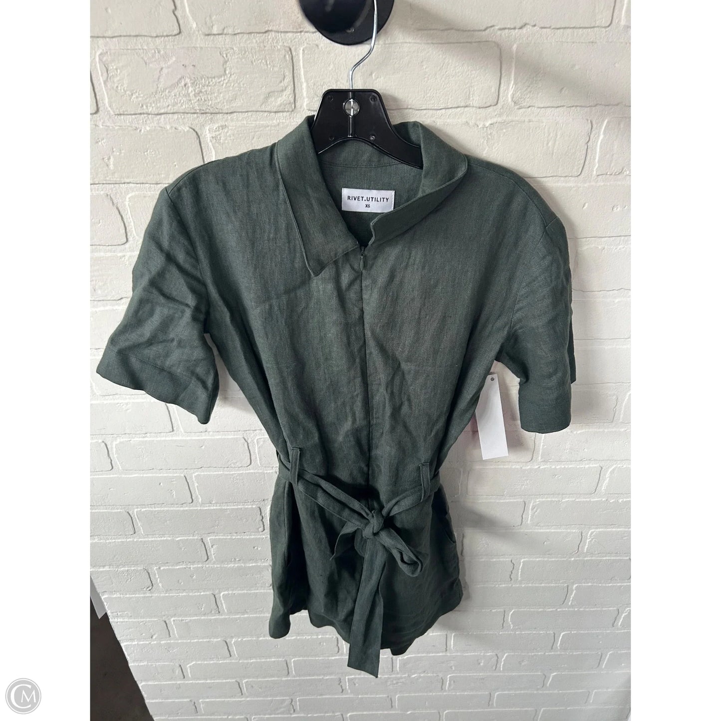 Romper By Cmc In Green, Size: Xs