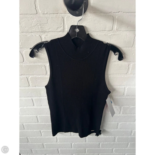 Vest Sweater By Tahari In Black, Size: M