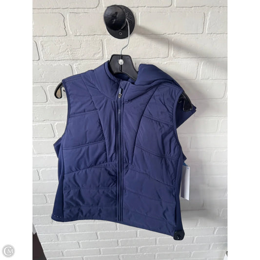 Vest Puffer & Quilted By Avia In Blue, Size: L