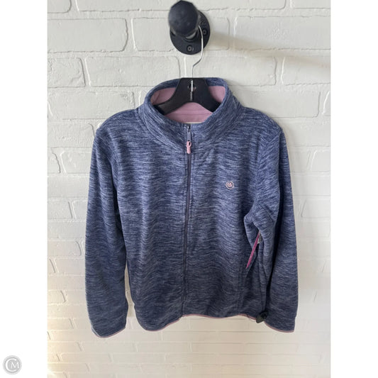 Jacket Fleece By Fatface In Blue, Size: M